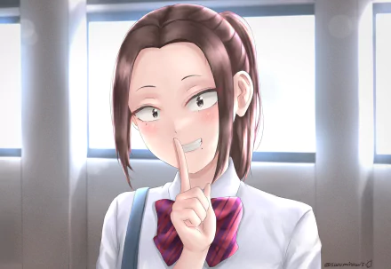 Nene Onemine Anime Komi Can't Communicate HD Desktop Wallpaper | Background Image