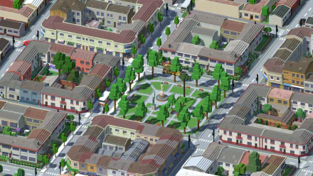 video game Urbek City Builder HD Desktop Wallpaper | Background Image