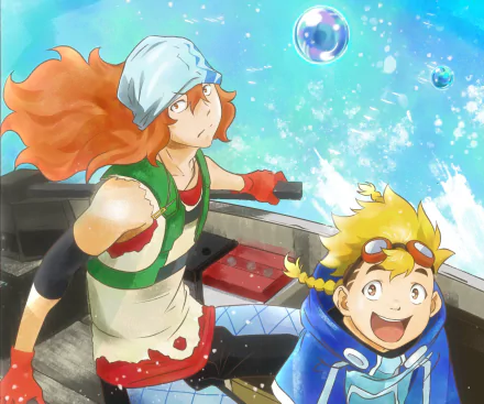 Usagi (Bubble) Kai (Bubble) Anime bubble HD Desktop Wallpaper | Background Image