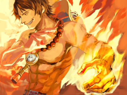 Portgas D. Ace Anime One Piece HD Desktop Wallpaper | Background Image