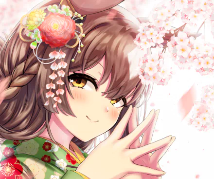 Satono Diamond Anime Uma Musume: Pretty Derby HD Desktop Wallpaper | Background Image