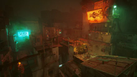 video game Stray HD Desktop Wallpaper | Background Image