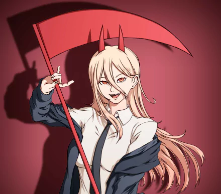 Power (Chainsaw Man) Anime Chainsaw Man HD Desktop Wallpaper | Background Image