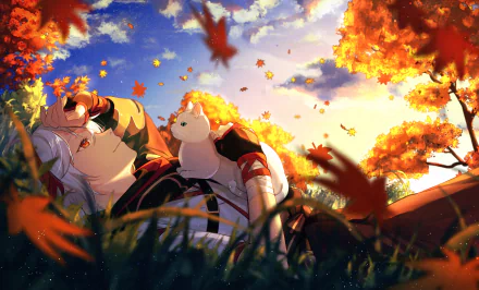 Kaedehara Kazuha (Genshin Impact) video game Genshin Impact HD Desktop Wallpaper | Background Image