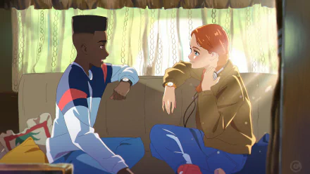 Lucas Sinclair Max Mayfield TV Show Stranger Things HD Desktop Wallpaper | Background Image