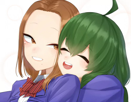 Nene Onemine Kaede Otori Anime Komi Can't Communicate HD Desktop Wallpaper | Background Image