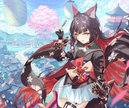 Kosaka Wakamo video game Blue Archive HD Desktop Wallpaper | Background Image