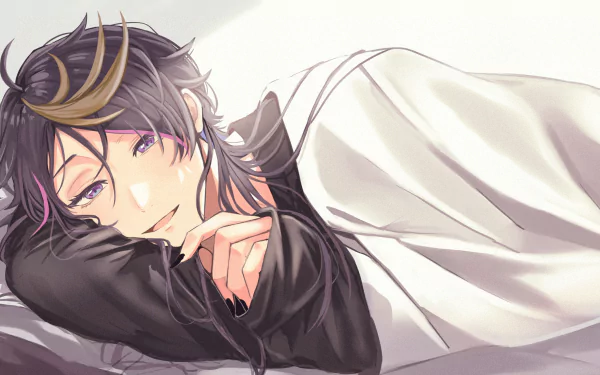 Luxiem Shu Yamino Anime Virtual Youtuber HD Desktop Wallpaper | Background Image