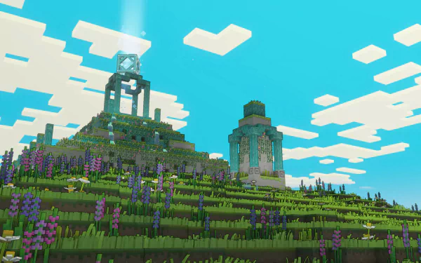 video game Minecraft Legends HD Desktop Wallpaper | Background Image
