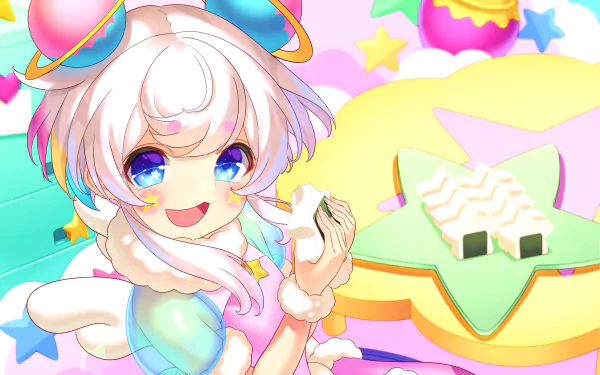 Fuwa (Precure) Anime Star☆Twinkle Precure HD Desktop Wallpaper | Background Image