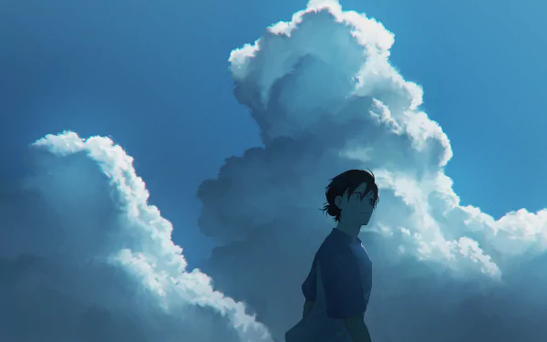 Shinpei Ajiro Anime Summer Time Rendering HD Desktop Wallpaper | Background Image