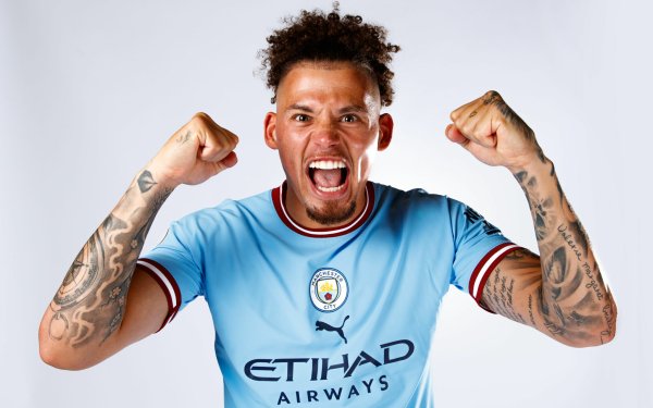 Sports Kalvin Phillips Soccer Player Manchester City F.C. HD Wallpaper | Background Image