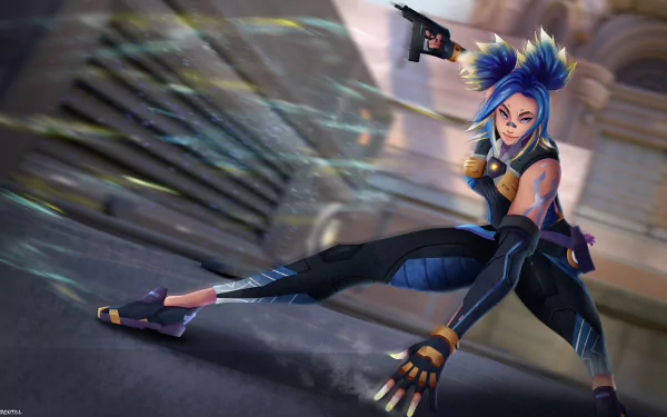 Neon (Valorant) video game Valorant HD Desktop Wallpaper | Background Image