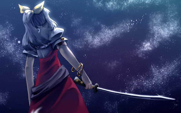 Watatsuki No Yorihime Anime Touhou HD Desktop Wallpaper | Background Image