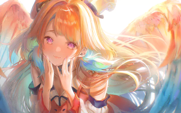 hololive Takanashi Kiara Anime Virtual Youtuber HD Desktop Wallpaper | Background Image