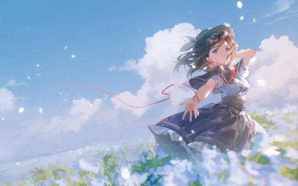 Renko Usami Anime Touhou HD Desktop Wallpaper | Background Image