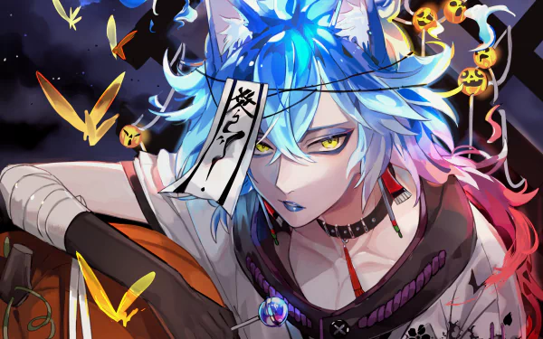 Idia Shroud video game Twisted Wonderland HD Desktop Wallpaper | Background Image