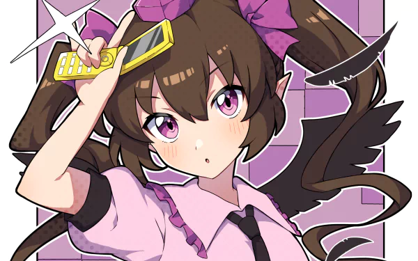 Hatate Himekaidou Anime Touhou HD Desktop Wallpaper | Background Image