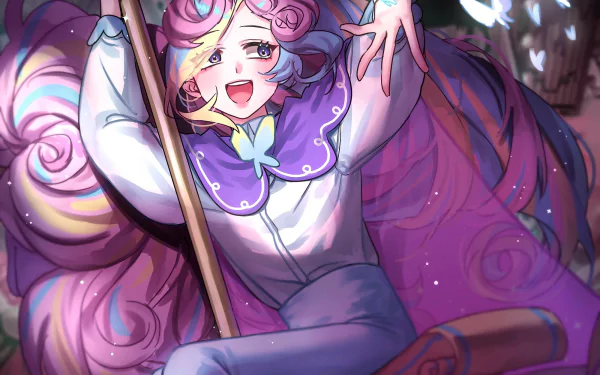 Cream Unicorn Cookie (Cookie Run) video game Cookie Run: OvenBreak HD Desktop Wallpaper | Background Image