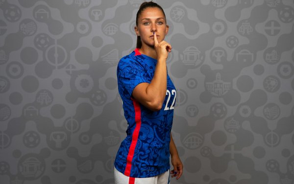 Sports Ève Périsset Soccer Player France Women's National Football Team HD Wallpaper | Background Image