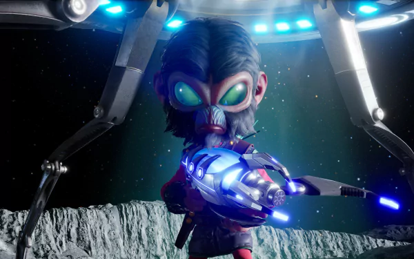 video game Destroy All Humans! 2 HD Desktop Wallpaper | Background Image