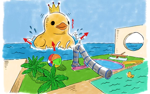 video game Placid Plastic Duck Simulator HD Desktop Wallpaper | Background Image