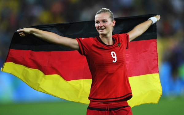 Sports Alexandra Popp Soccer Player Germany Women's National Football Team HD Wallpaper | Background Image