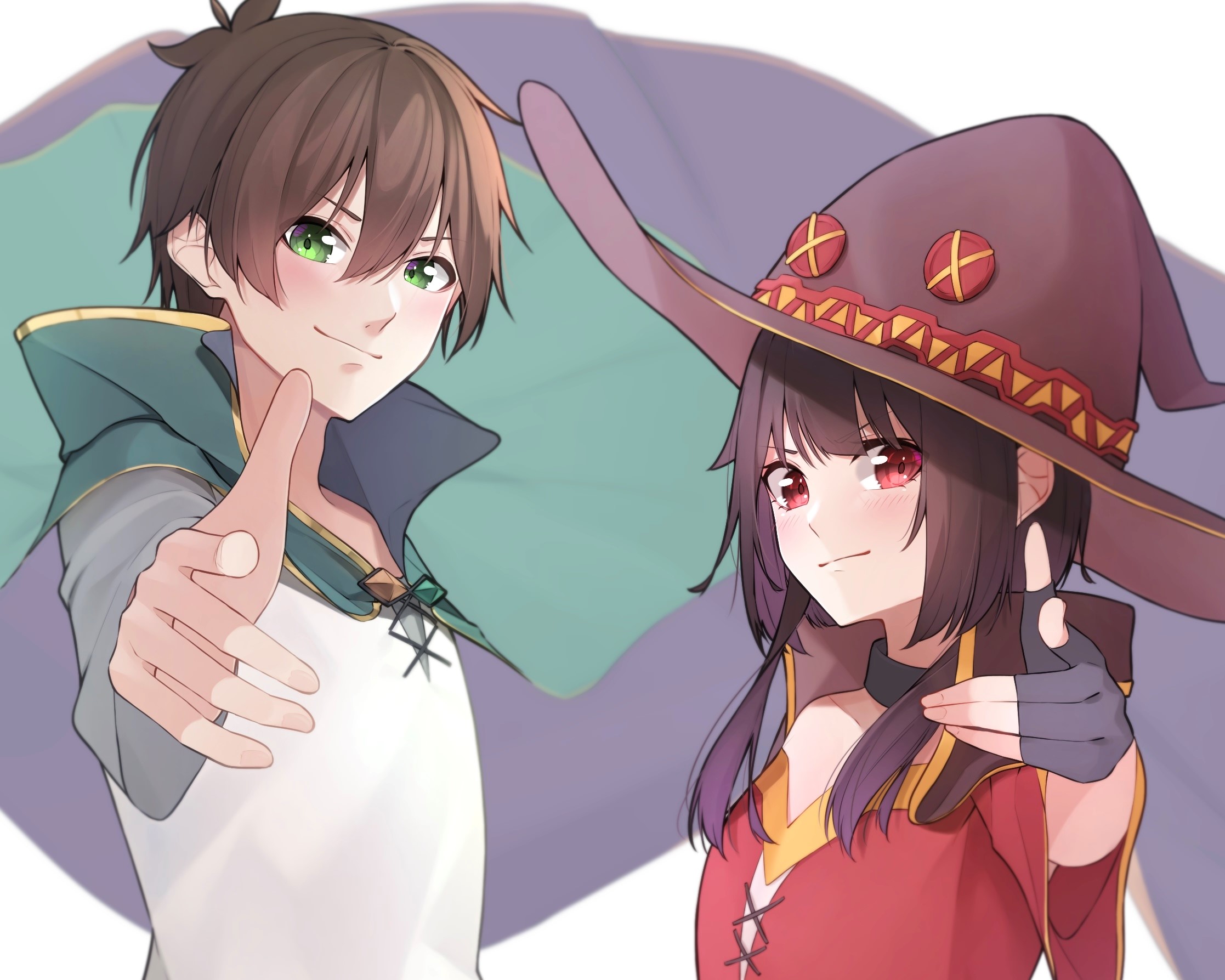 Download Join the adventuring party of Kazuma, Aqua, Megumin and Darkness  in Konosuba - God's Blessing On This Wonderful World Wallpaper | Wallpapers .com