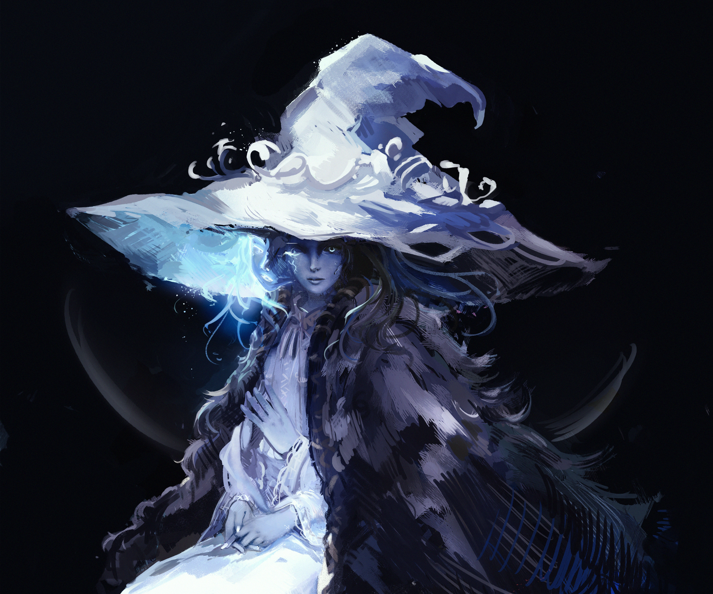 Ranni the Witch With Big Hat HD Elden Ring Wallpapers  HD Wallpapers  ID  102483