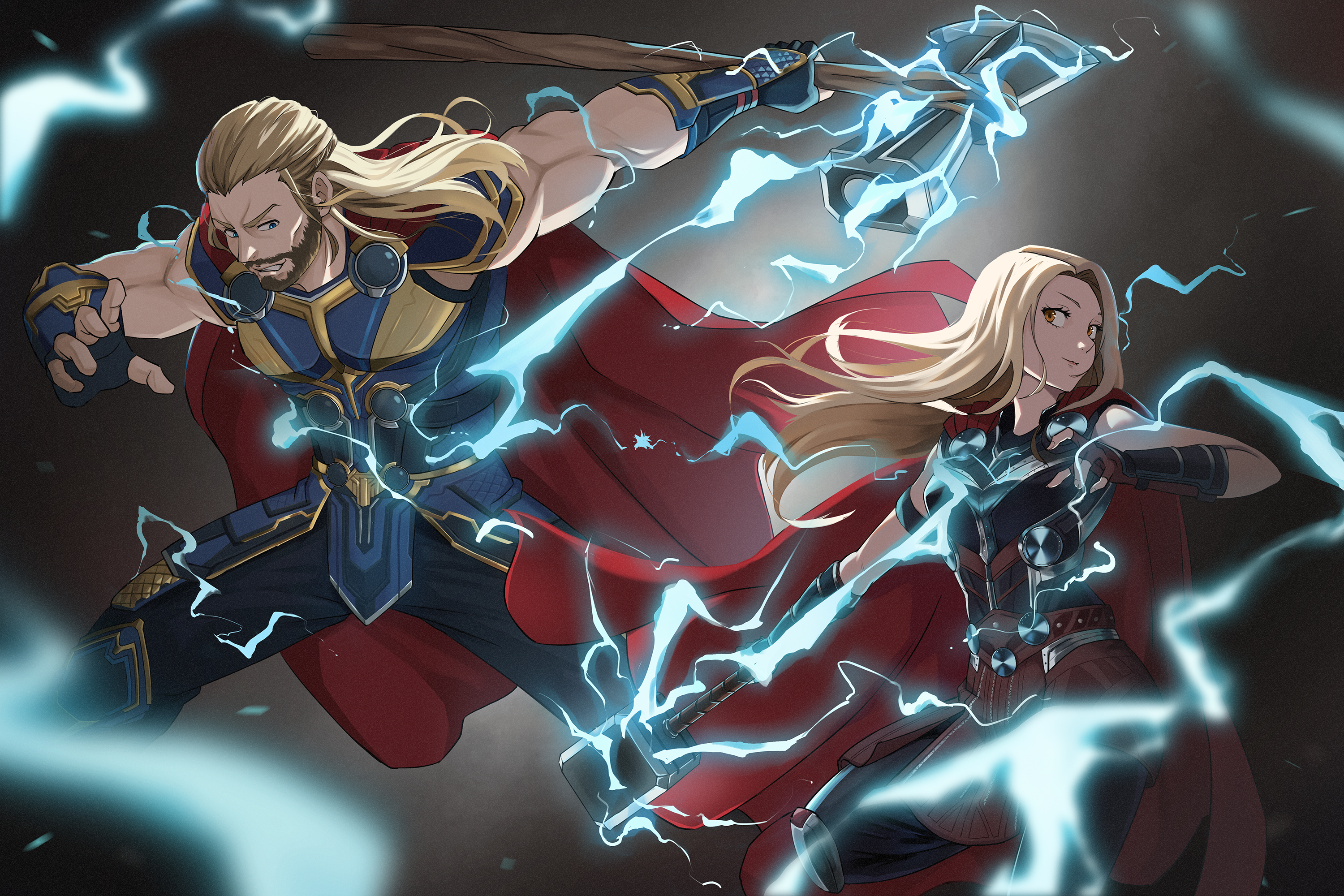 Thor the God of Thunder Movie Desktop Wallpaper