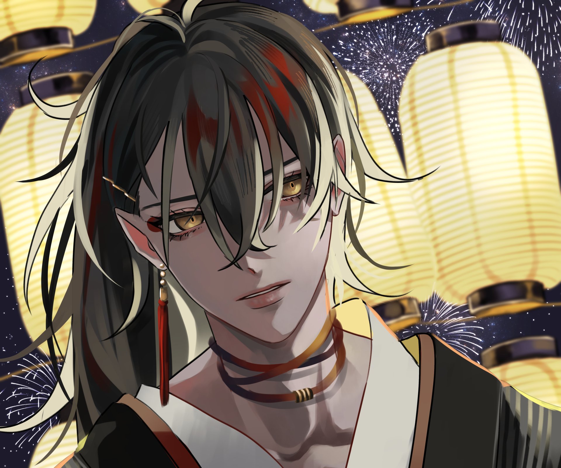 Download Luxiem Vox Akuma Anime Virtual Youtuber 4k Ultra HD Wallpaper