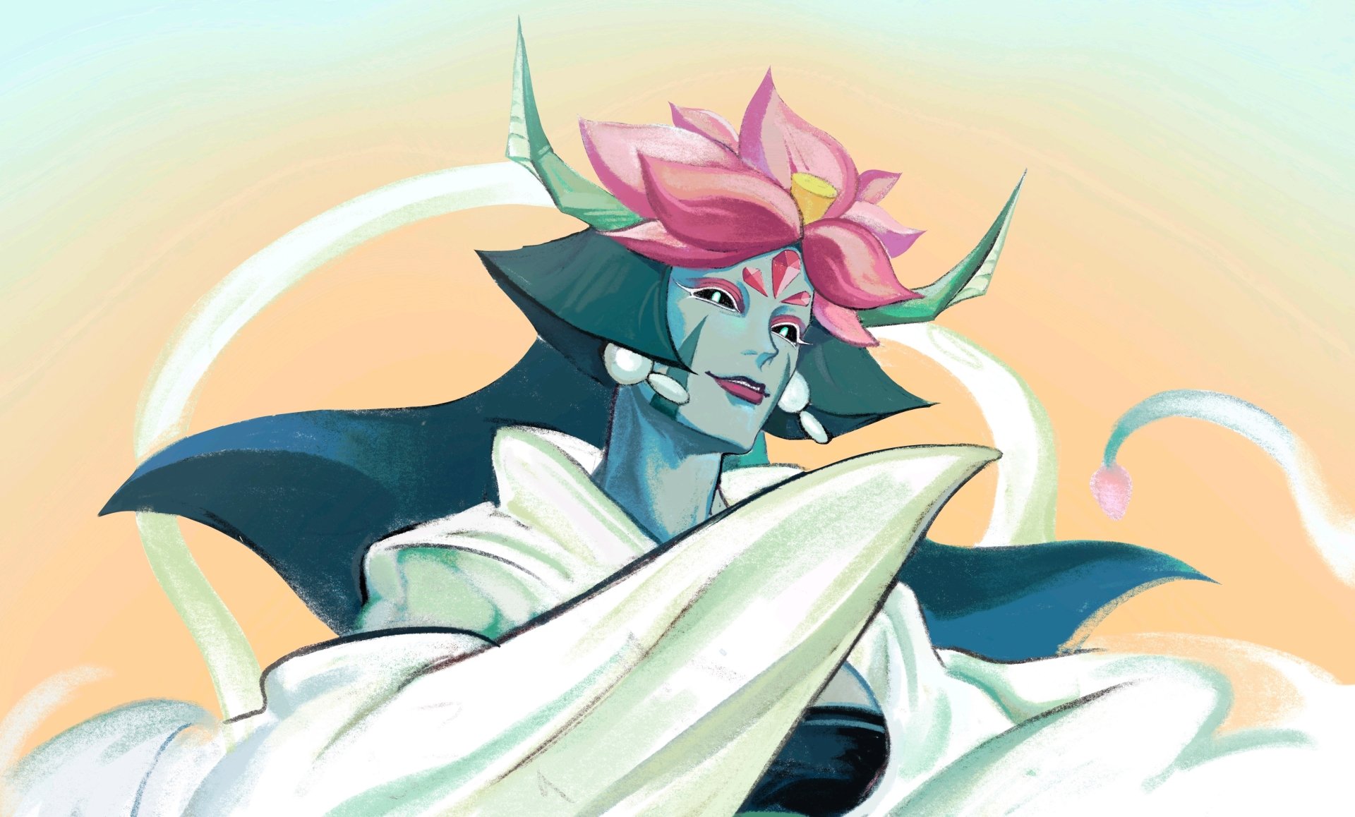 Download Lotus Dragon Cookie (Cookie Run) Video Game Cookie Run: OvenBreak 4k Ultra HD Wallpaper