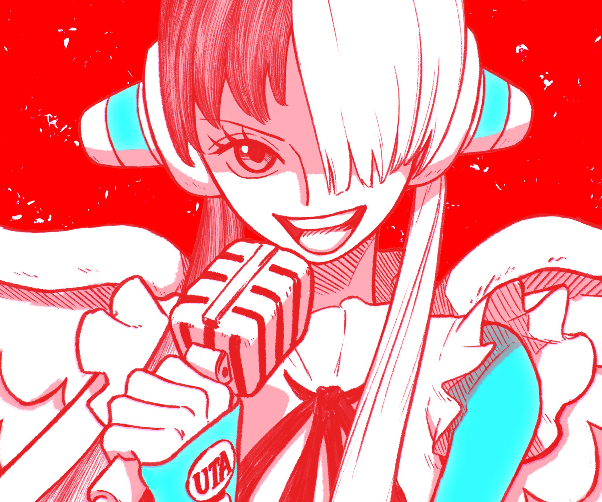 Download Uta (One Piece) Anime One Piece Film: RED HD Wallpaper by you8