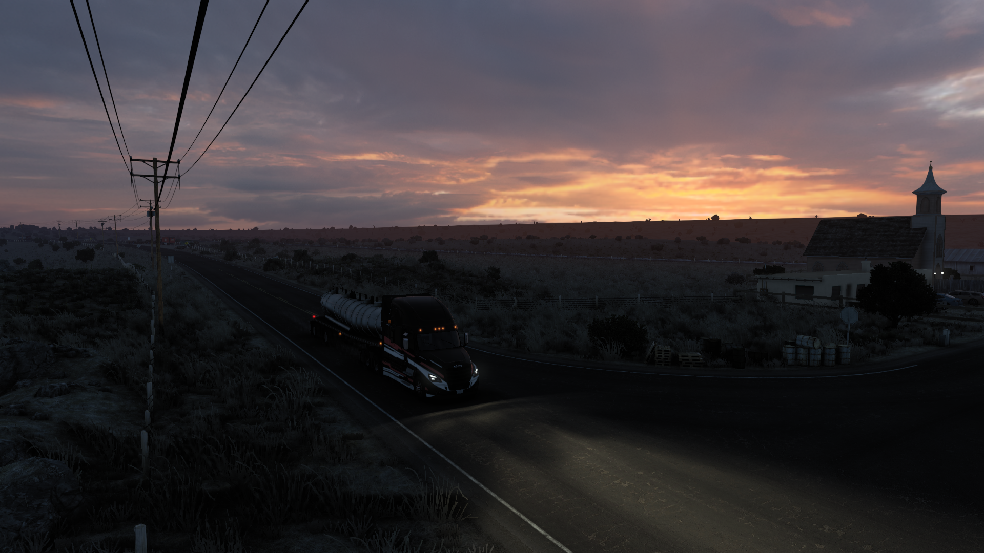 Download Freightliner Trucks Freightliner Cascadia Video Game American Truck Simulator HD Wallpaper by ArthurDwayne