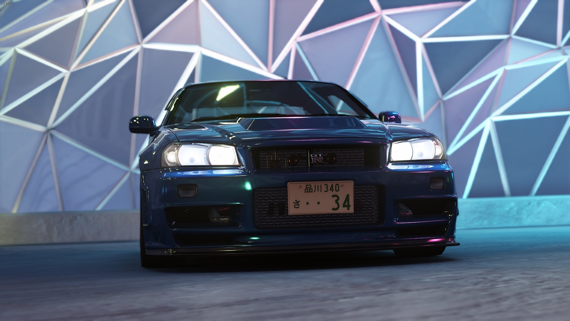 Assetto Corsa RX7, Skyline R34 and Supra A90 Showroom by Wildart89