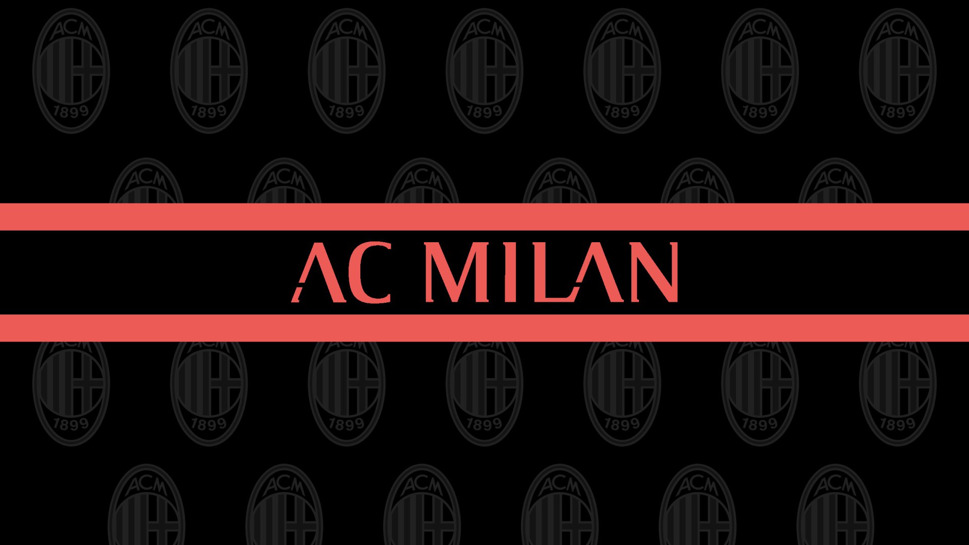 Download Logo A.C. Milan Sports HD Wallpaper