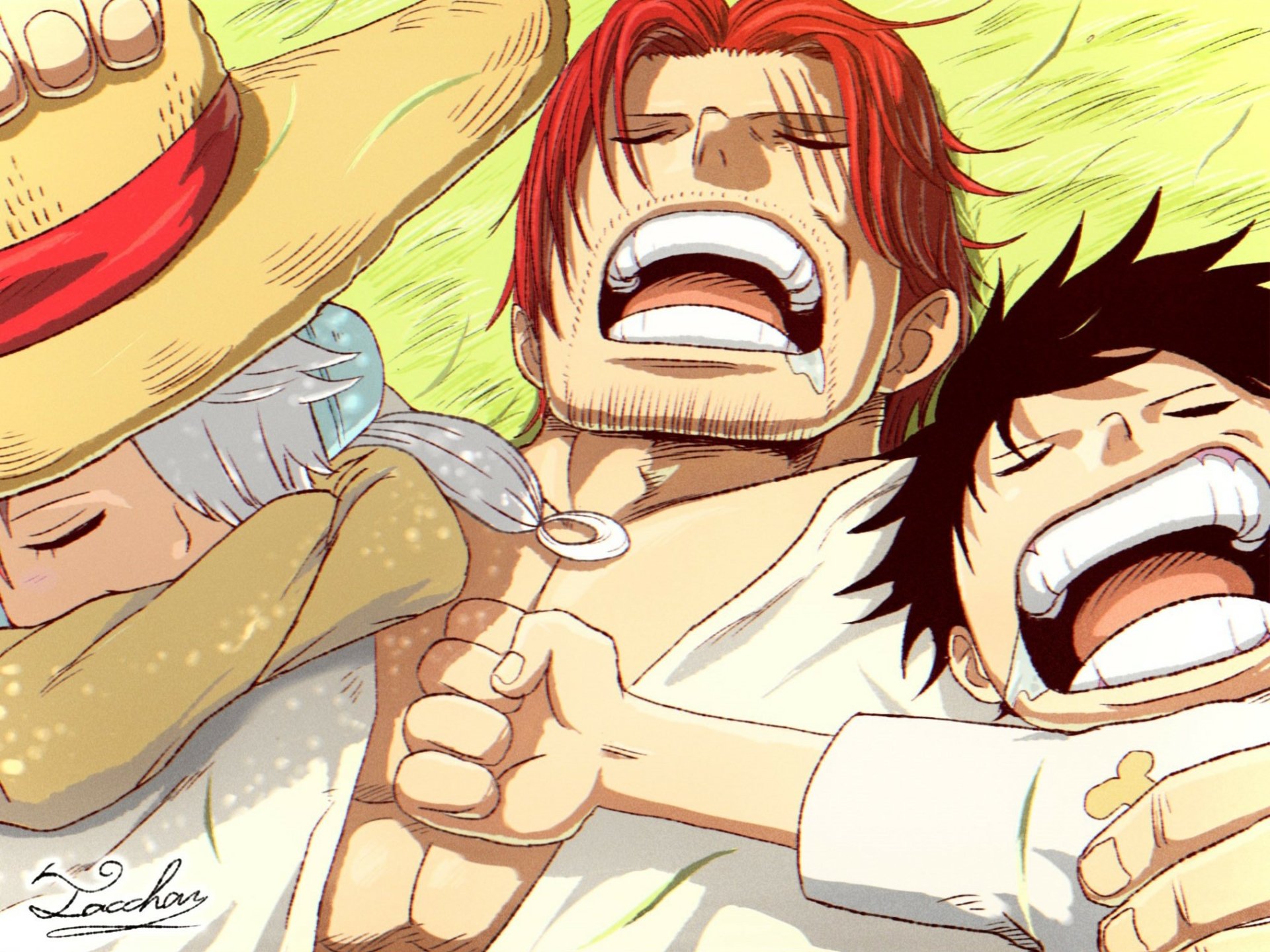 Uta giving luffy milk hentai