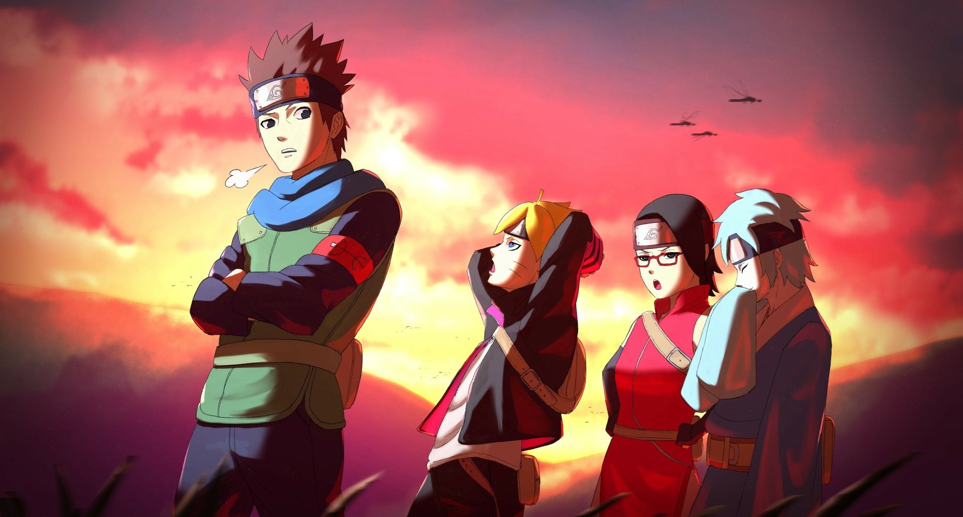 Download Mitsuki (Naruto) Sarada Uchiha Boruto Uzumaki Konohamaru