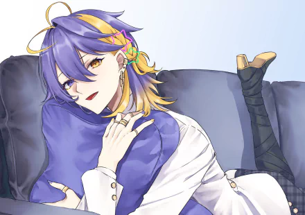 Nijisanji Aster Arcadia Anime Virtual Youtuber HD Desktop Wallpaper | Background Image