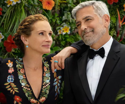 George Clooney Julia Roberts movie Ticket to Paradise HD Desktop Wallpaper | Background Image