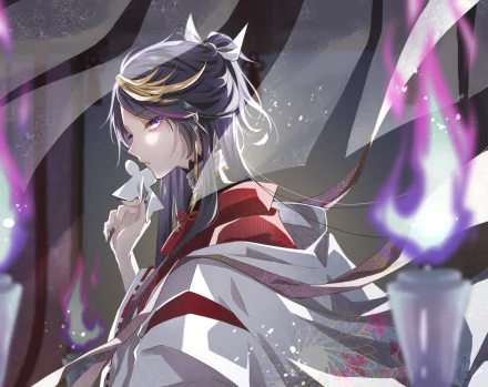 Luxiem Shu Yamino Anime Virtual Youtuber HD Desktop Wallpaper | Background Image