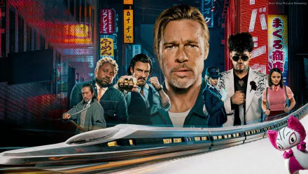 movie bullet train HD Desktop Wallpaper | Background Image