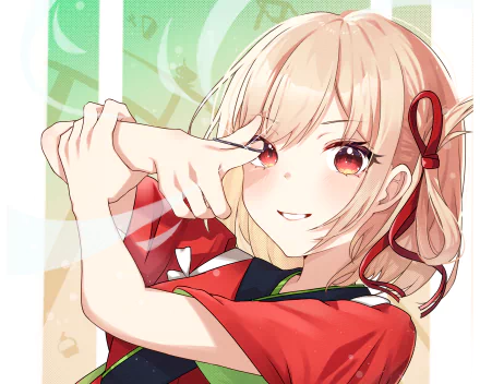 Chisato Nishikigi Anime Lycoris Recoil HD Desktop Wallpaper | Background Image