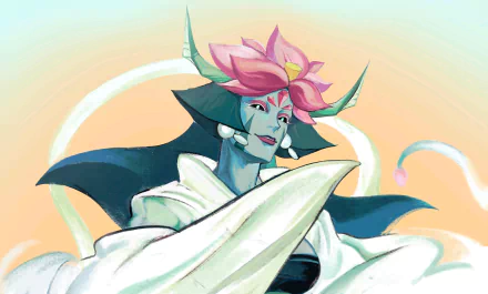 Lotus Dragon Cookie (Cookie Run) video game Cookie Run: OvenBreak HD Desktop Wallpaper | Background Image