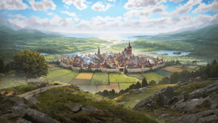 video game Farthest Frontier HD Desktop Wallpaper | Background Image