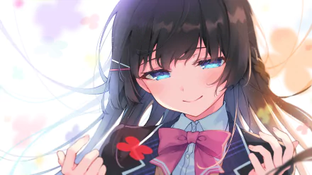 Nijisanji Tsukino Mito Anime Virtual Youtuber HD Desktop Wallpaper | Background Image