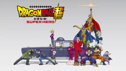 Anime Dragon Ball Super: Super Hero HD Desktop Wallpaper | Background Image