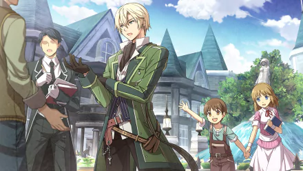 Jusis Albarea Anime The Legend of Heroes: Trails of Cold Steel HD Desktop Wallpaper | Background Image