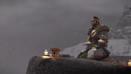 Jin Sakai video game Ghost of Tsushima HD Desktop Wallpaper | Background Image