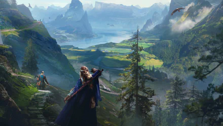  Falconers by Nicholas Baum